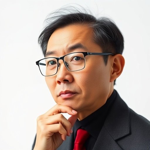 刘慈欣头像