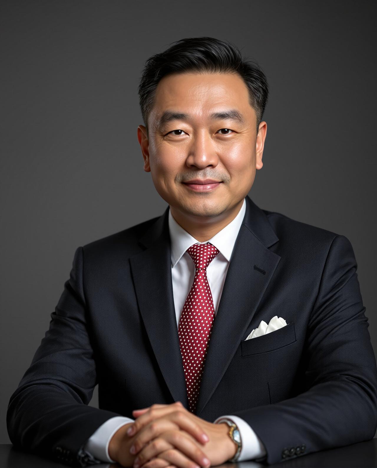 如意影视创始人兼首席执行官张明远肖像照